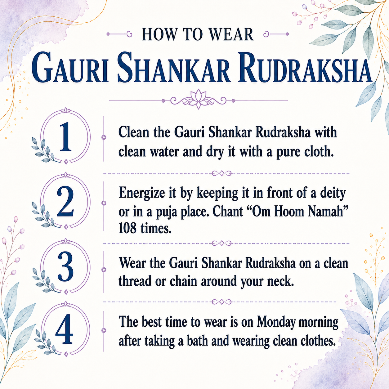 Gauri Shankar Rudraksha (Nepal Origin)